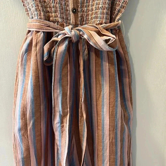 Forward Feelings Strapless Wide Leg Jumpsuit Billabong - Picture 5 of 5